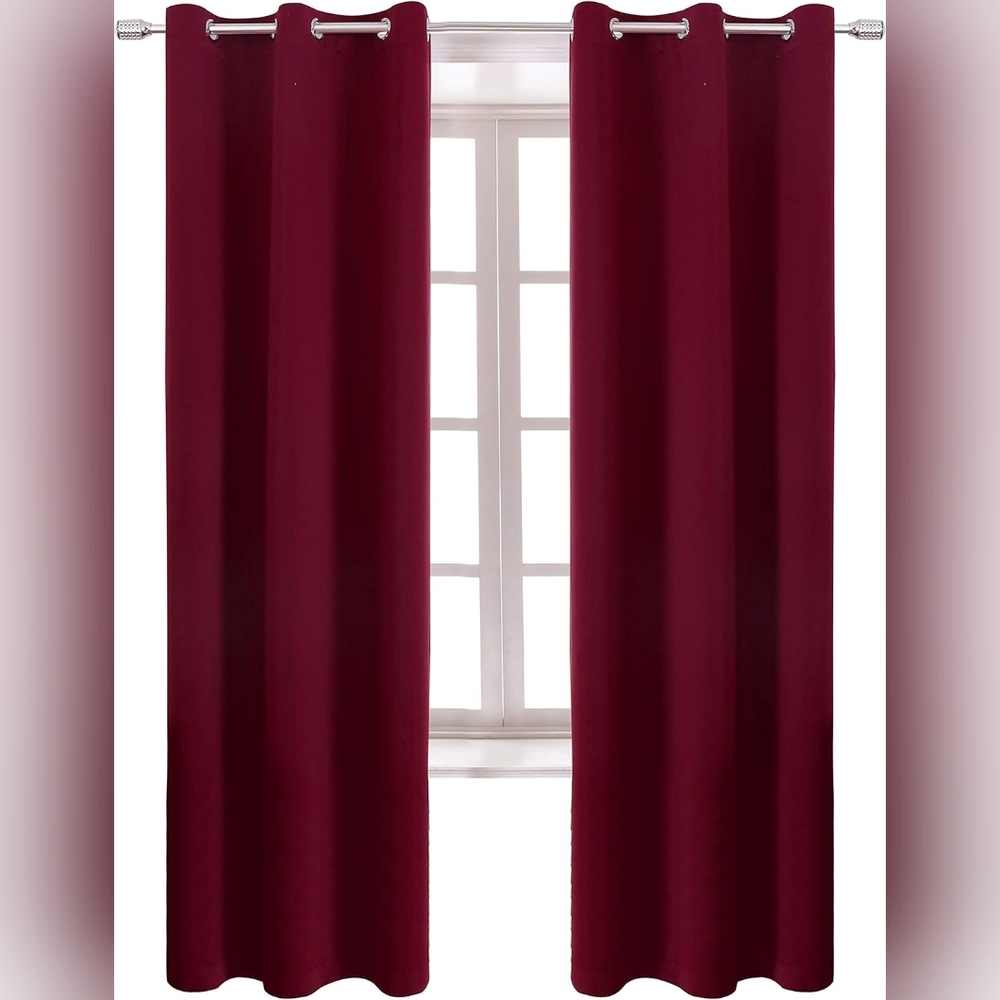 SOLD WONTEX Blackout Grommet Window Curtains